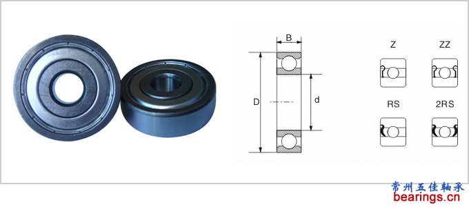 深溝球軸承型號大全